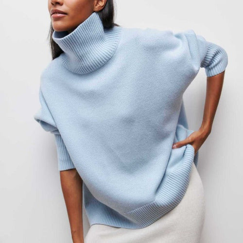 Hollis | Women's Turtleneck Sweater Soft Knit