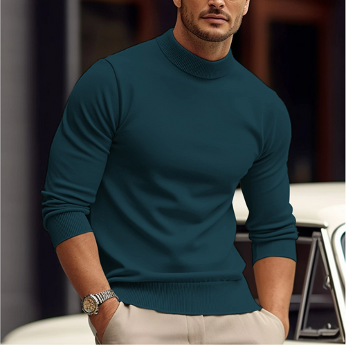 Isidore | Men's Turtleneck Sweater Knit