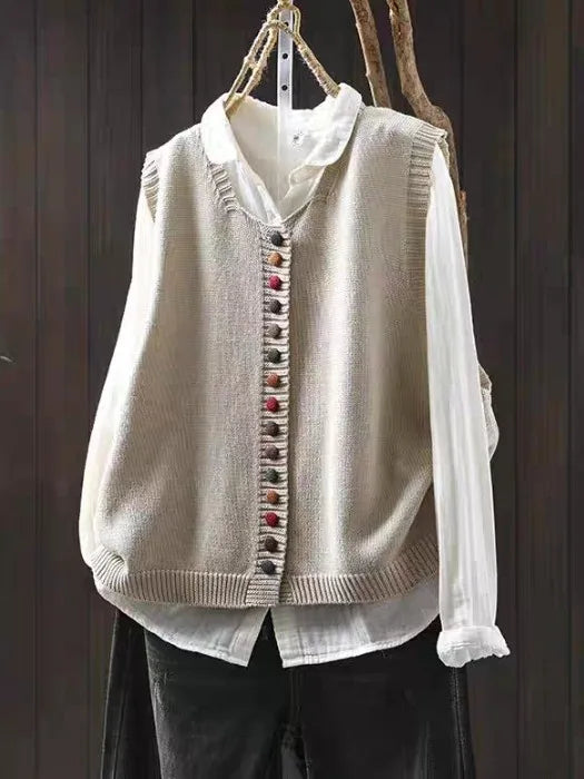 Lark | Women's Short Sleeve V Neck Cardigan