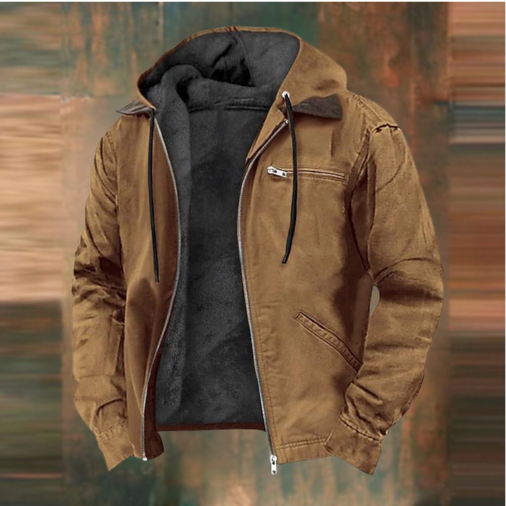 Anders | Men's Faux Leather Jacket Biker