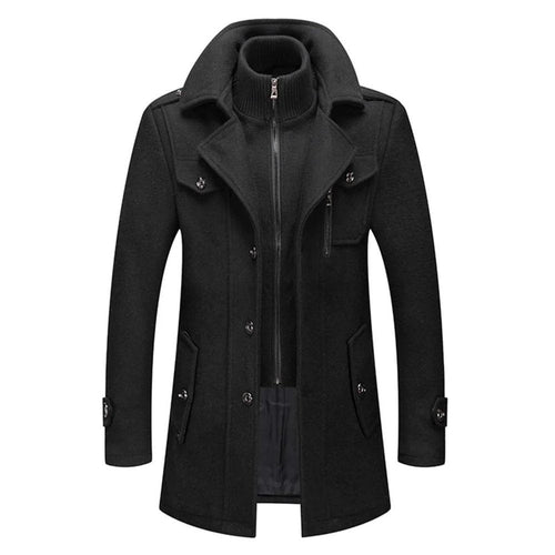 Barnaby | Men's Trench Coat Winter Overcoat