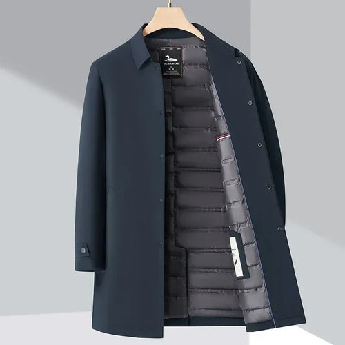 Blaise | Men's Padded Trench Coat Winter