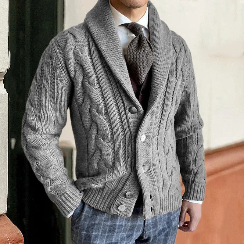 Brenton | Men's Knit Cardigan Button Up