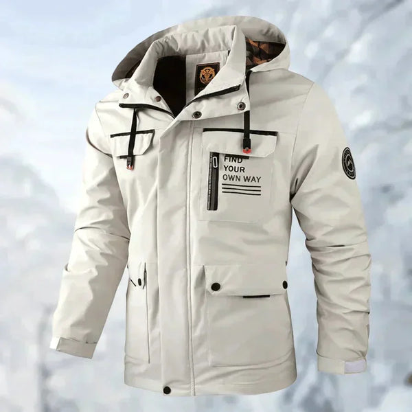 Caleb | Men's Waterproof Rain Jacket Softshell