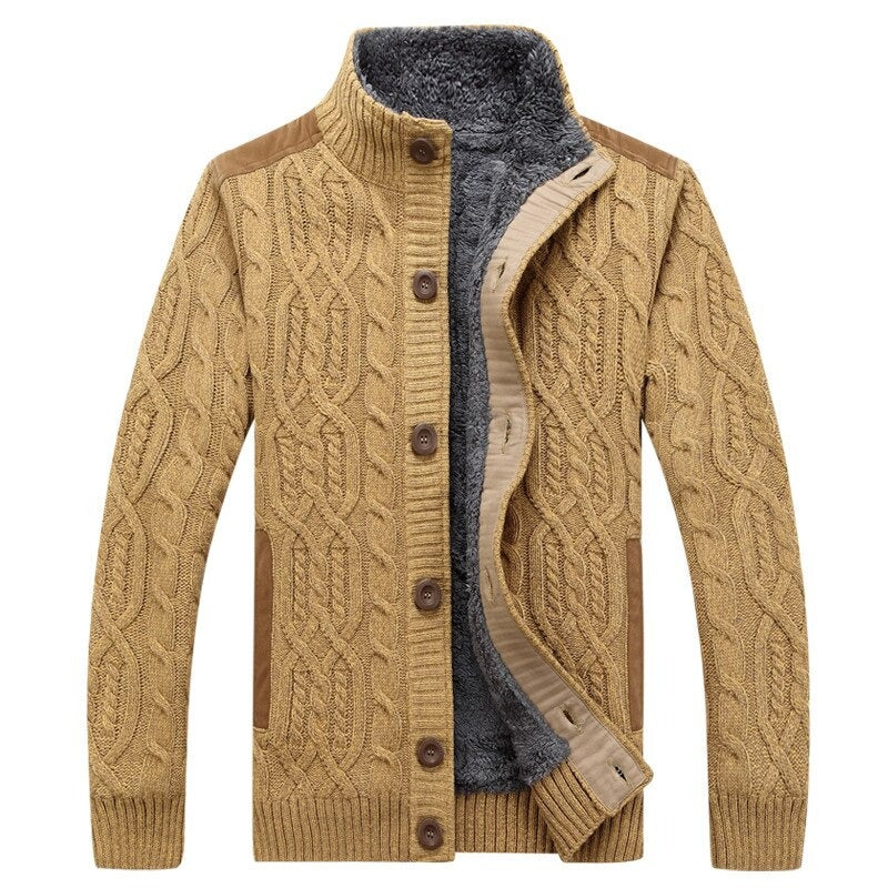 Camden | Men's Cable Knit Cardigan