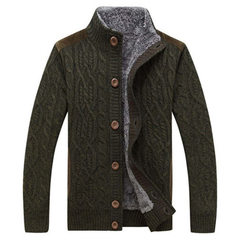 Camden | Men's Cable Knit Cardigan