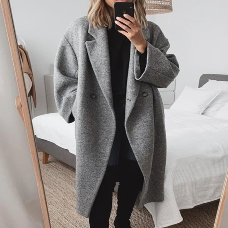 Camilla | Women's Classic Winter Trench Coat Long