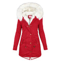 Cecily | Women's Longline Warm Winter Coat Fleece