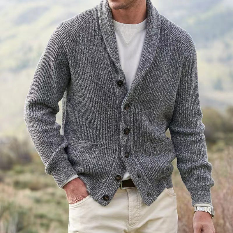Dexter | Men's Knit Button Up Cardigan
