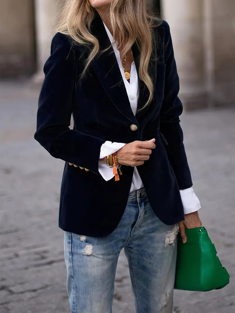 Farrah | Women's One Button Blazer Tailored