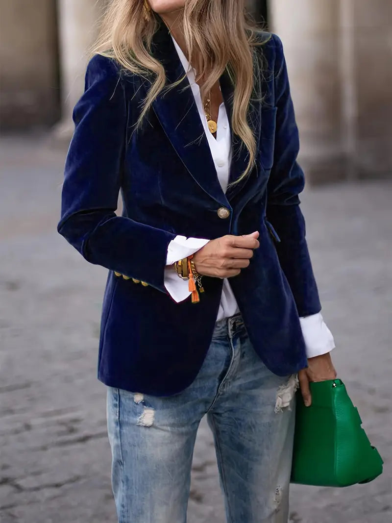 Farrah | Women's One Button Blazer Tailored