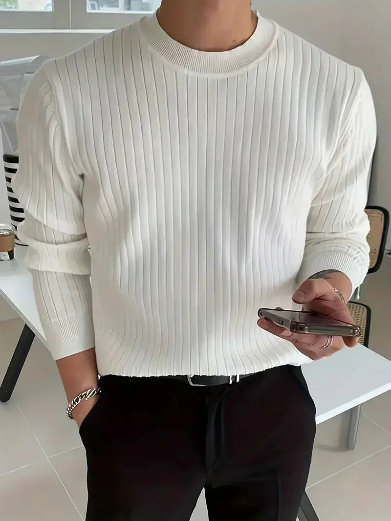 Fletcher | Men's Crew Neck Sweater Knit