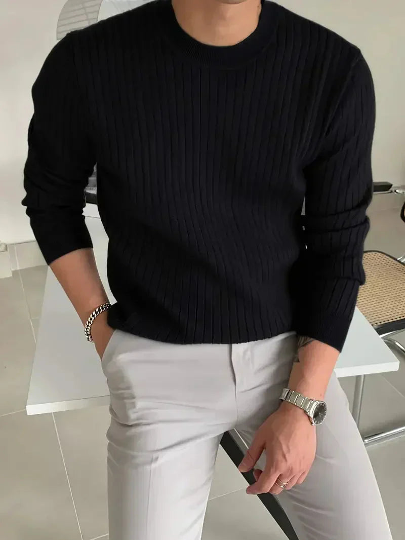 Fletcher | Men's Crew Neck Sweater Knit