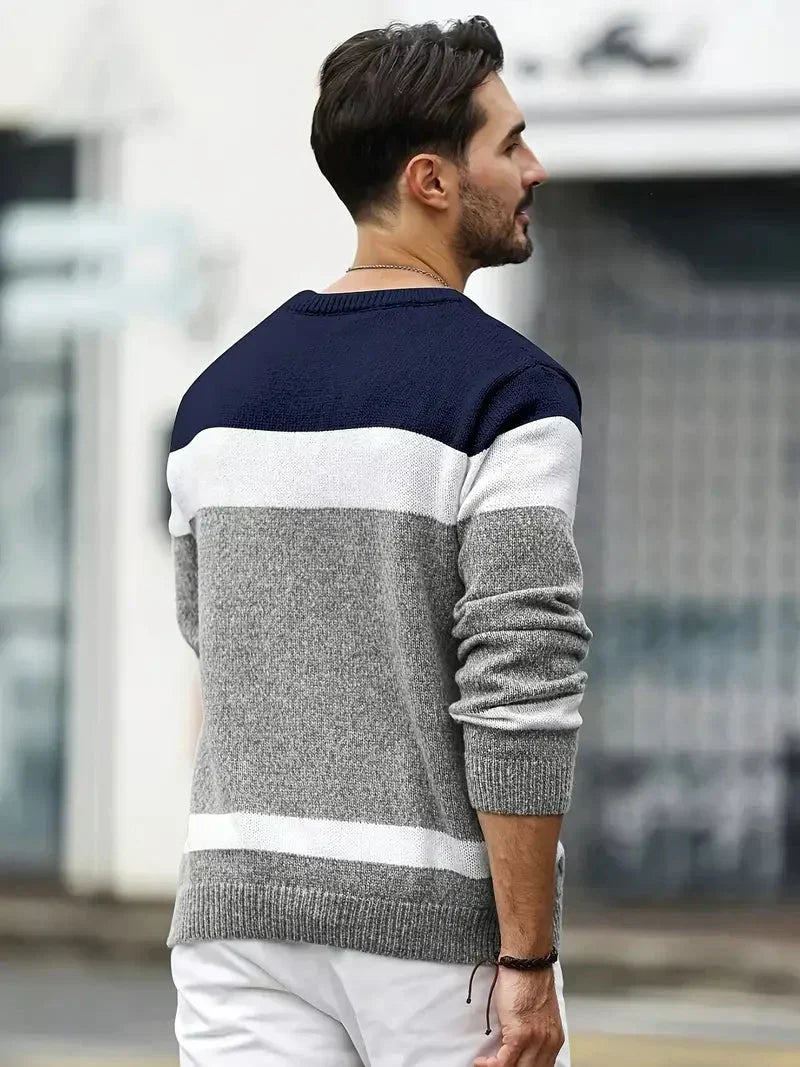 Florian | Men's Knit Sweater Crew Neck
