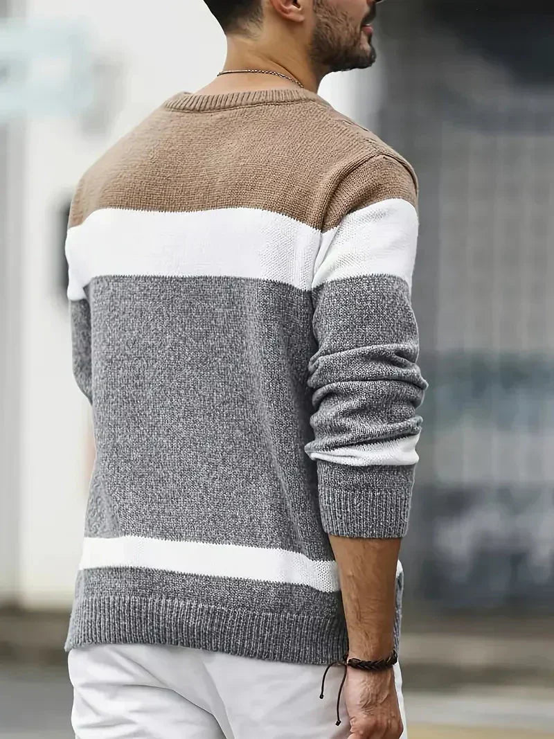 Florian | Men's Knit Sweater Crew Neck