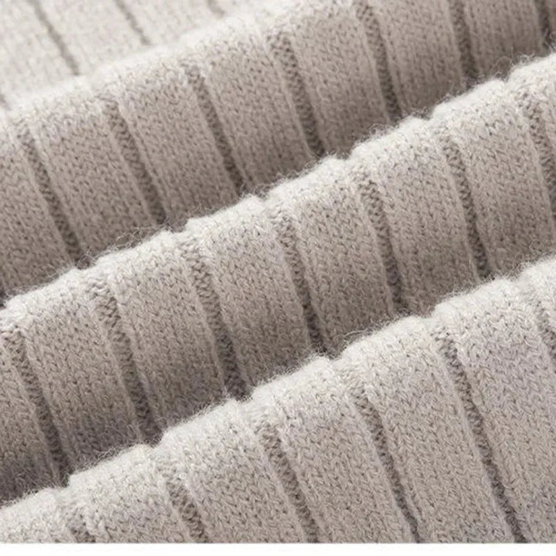 Gideon | Men's Ribbed Quarter Zip Sweater Knit