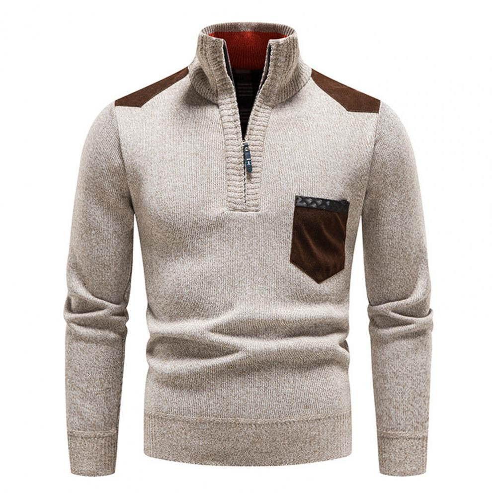 Gregor | Men's Quarter Zip Knit Sweater