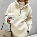 Jemima | Women's Collared Zip up Sweater Knitted