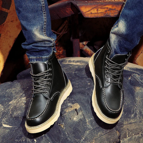 Julian | Men's Leather Boots Chukka Desert
