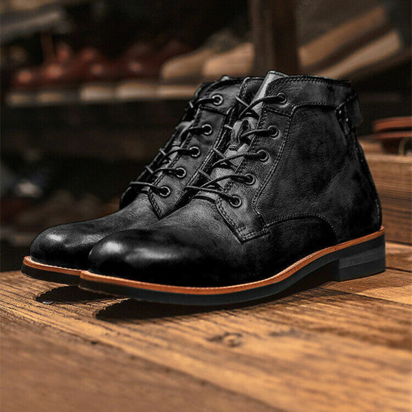 Lambert | Men's Leather Boots Ankle Chukka