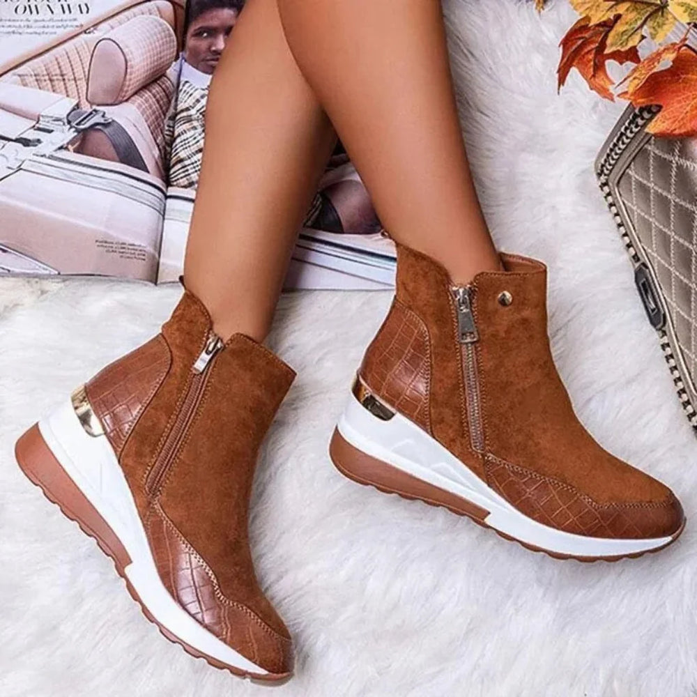 Leonora | Women's Waterproof Ankle Winter Boots