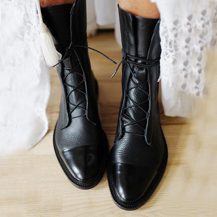 Maren | Women's Leather Boots Ankle