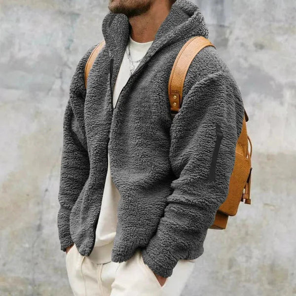 Montgomery | Men's Hooded Zip up Fleece Jacket