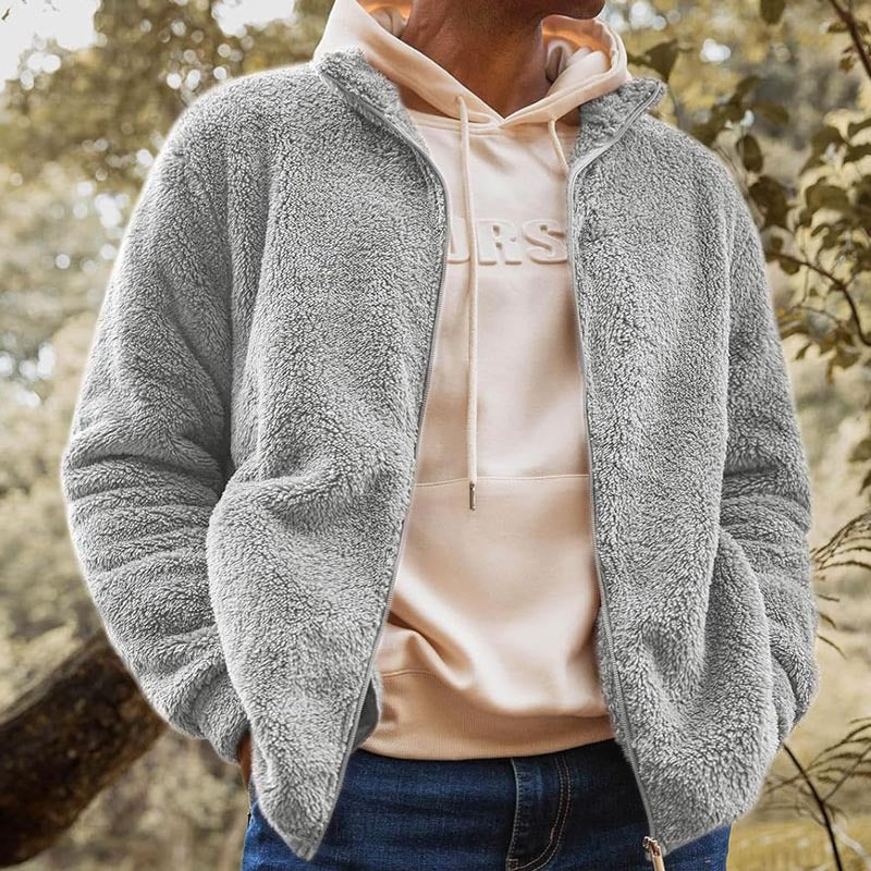 Oberon | Men's Fleece Jacket Zip up Thermal