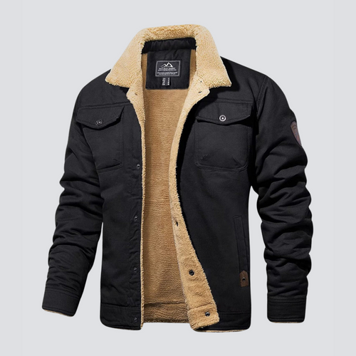Octavian | Men's Sherpa Fleece Jacket Winter