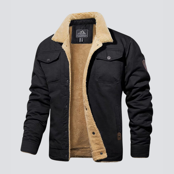 Octavian | Men's Sherpa Fleece Jacket Winter