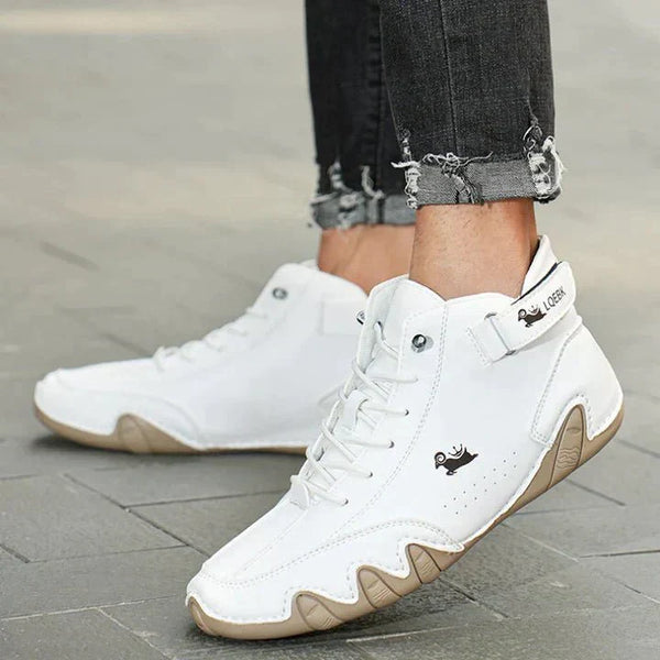 Oswald | Men's Sneakers Mesh Leather