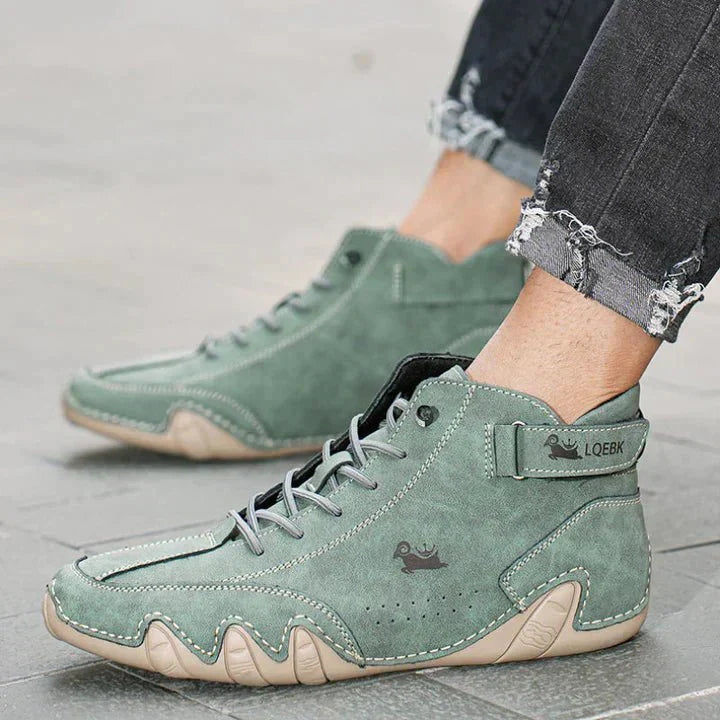 Oswald | Men's Sneakers Mesh Leather
