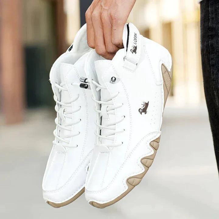 Oswald | Men's Sneakers Mesh Leather
