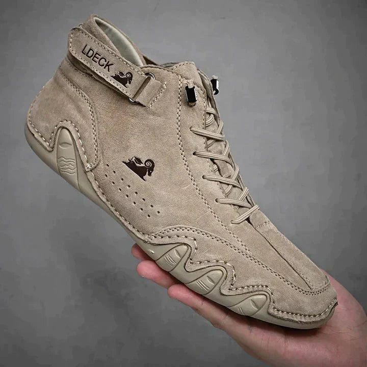 Oswald | Men's Sneakers Mesh Leather