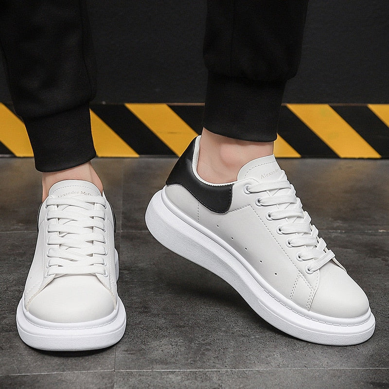 Otis | Men's White Sneakers Leather