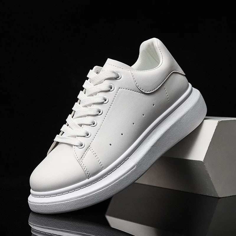 Otis | Men's White Sneakers Leather