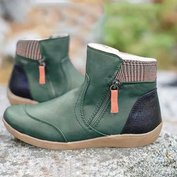 Perrine | Women's Waterproof Leather Ankle Boots