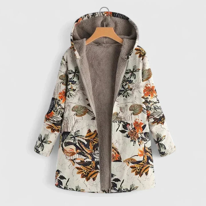 Theodora | Women's Fleece Jacket Soft Hooded